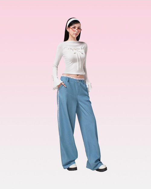 Lucy Top - She by Shj | Women Bodycon Long Sleeves Crop Top