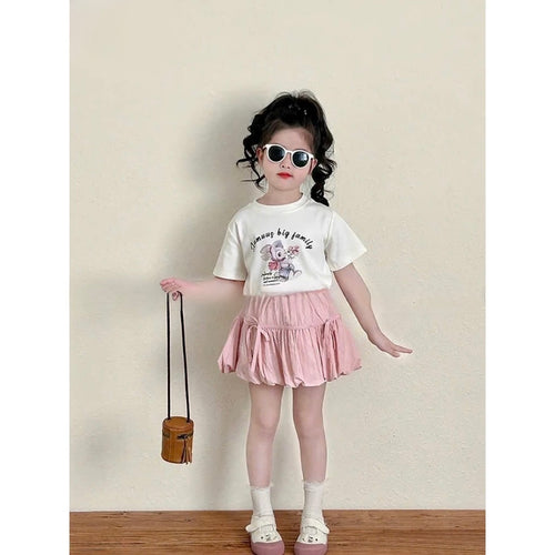 Girl Sweet Bunny Skirt Set