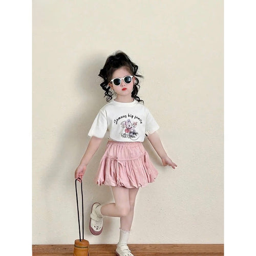 Girl Sweet Bunny Skirt Set