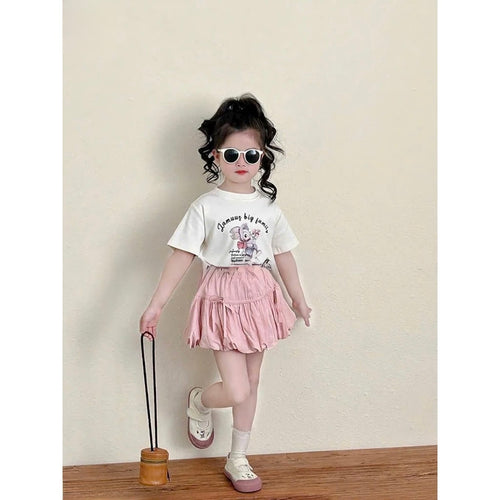Girl Sweet Bunny Skirt Set