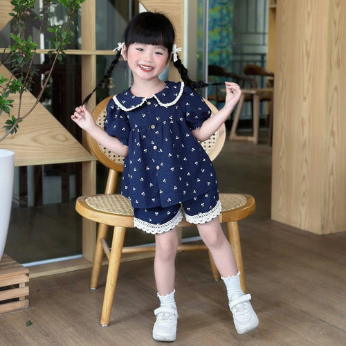 Girl Berry Ruffle Outfit