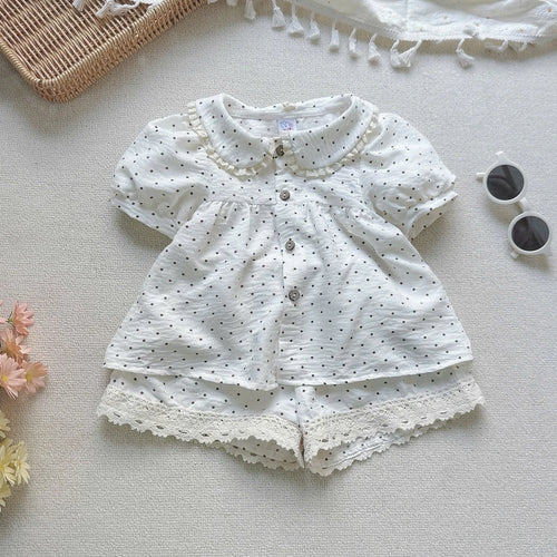 Girl Berry Ruffle Outfit