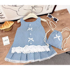 Blue Polka Dot Delight Set
