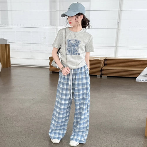 Comfy Plaid Lounge Set