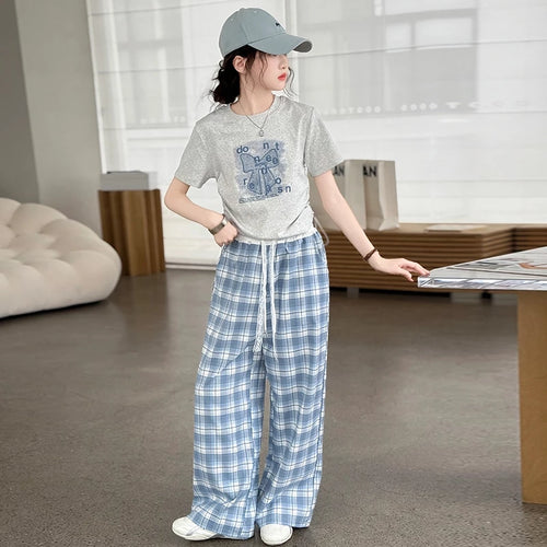 Comfy Plaid Lounge Set