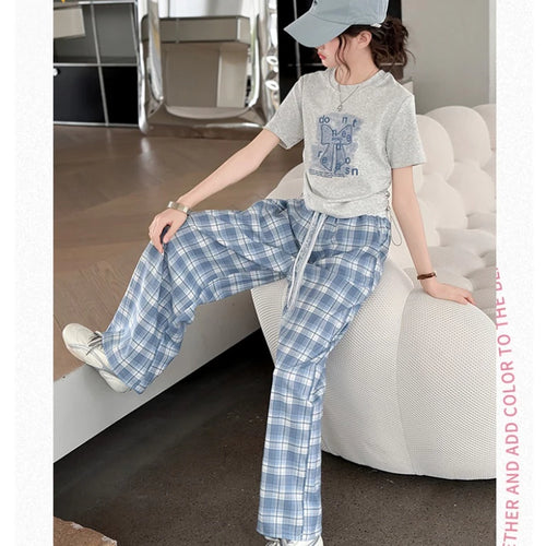 Comfy Plaid Lounge Set
