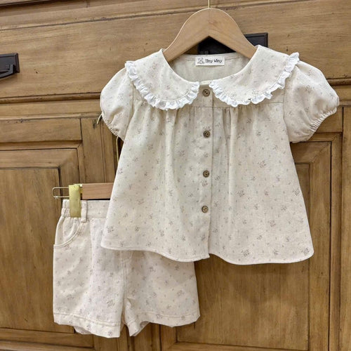 Dainty Meadow Top & Shorts Set