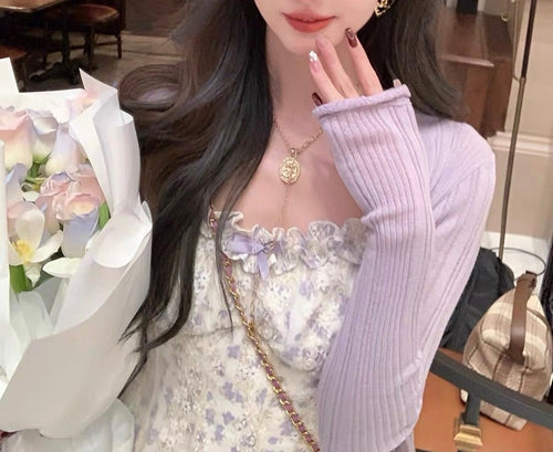 Elegant Floral Cami Sleeveless Mini Dress - Cowl Neck Cotton Mini Dress for Wedding & Casual| Summer Basic Fashion Piece