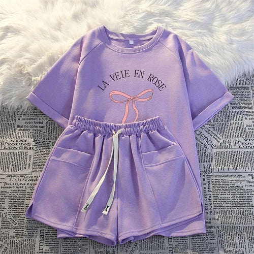 "La Vie en Rose" Bow Set